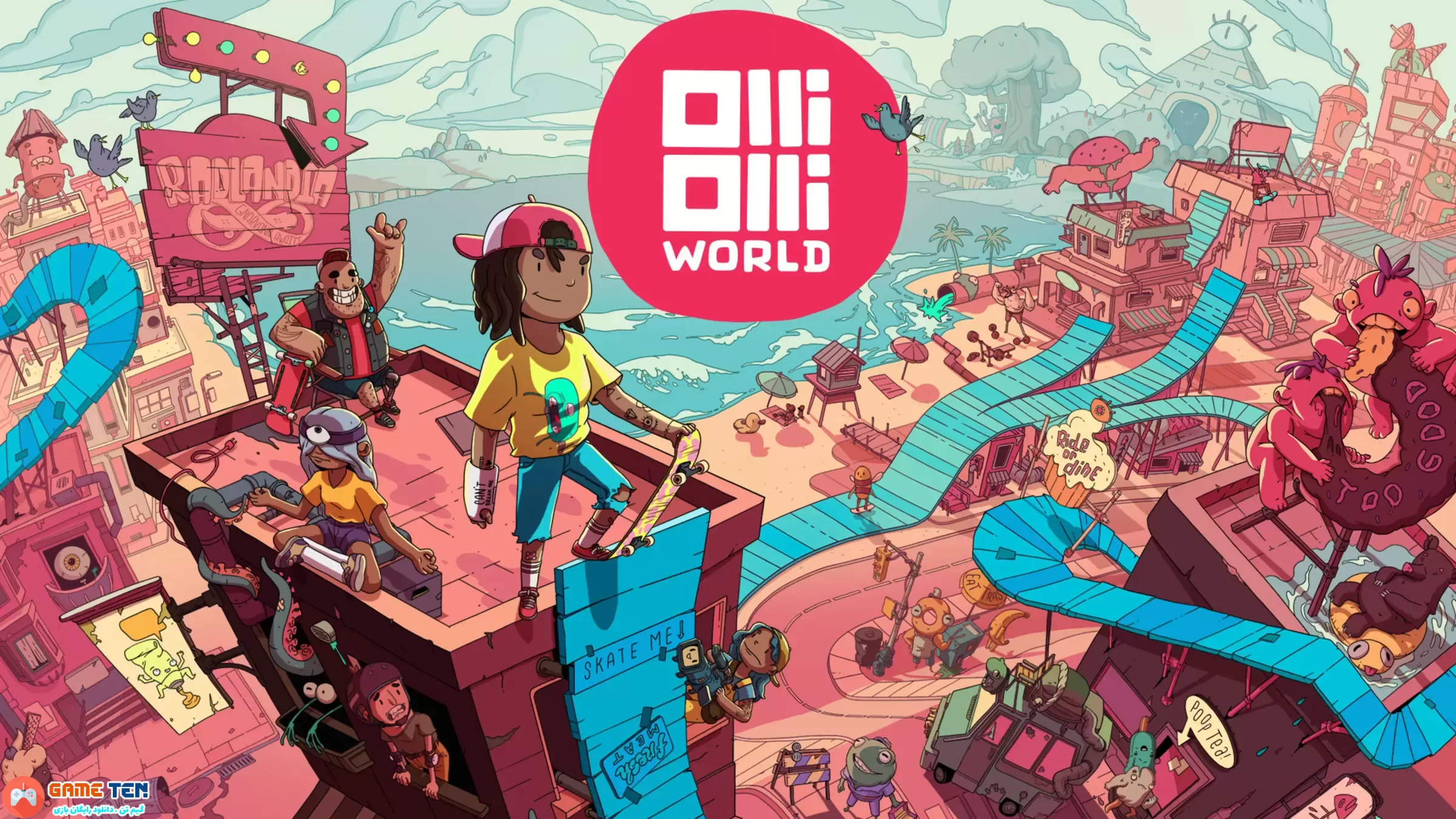 دانلود بازی OlliOlli World برای کامپیوتر